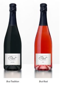 Les Champagnes Réaut Brut Rosé et Tradition
