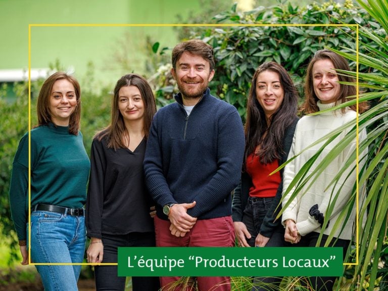 Découvrez les visages de l’équipe « producteurs locaux » So.bio… 