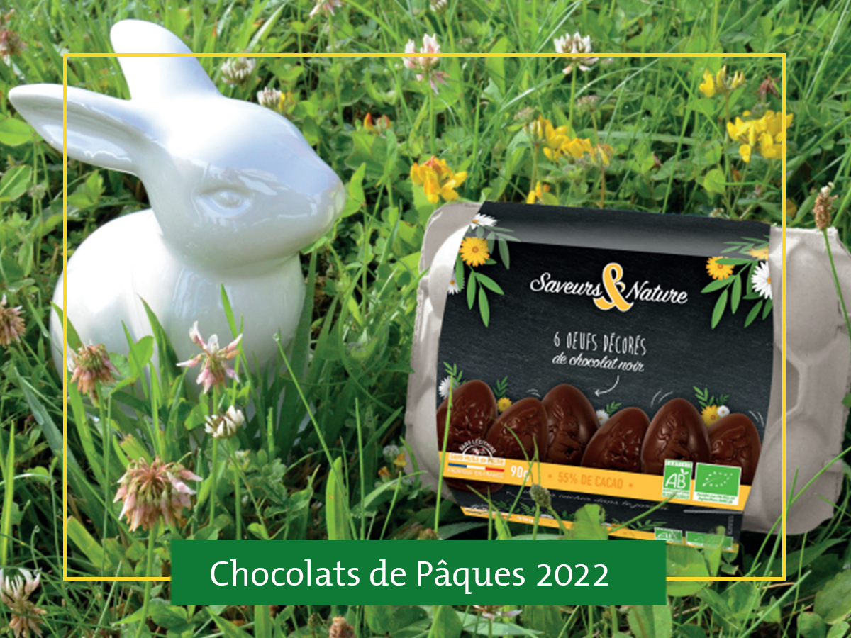 Notre sélection de chocolats de Pâques Bio 2022 à prix tout doux !